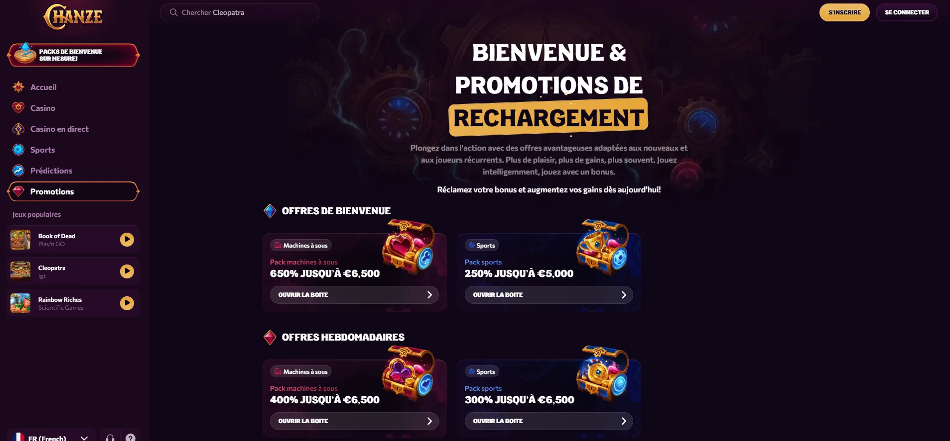 Chanze Casino vue générale